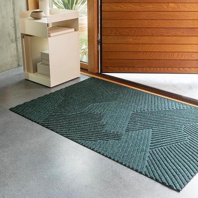 Non-Slip Indoor Outdoor Door Mat | Dirt Trapper Entryway Rug for Home & Patio | Heavy Duty Entrance Floor Mat | Thomler