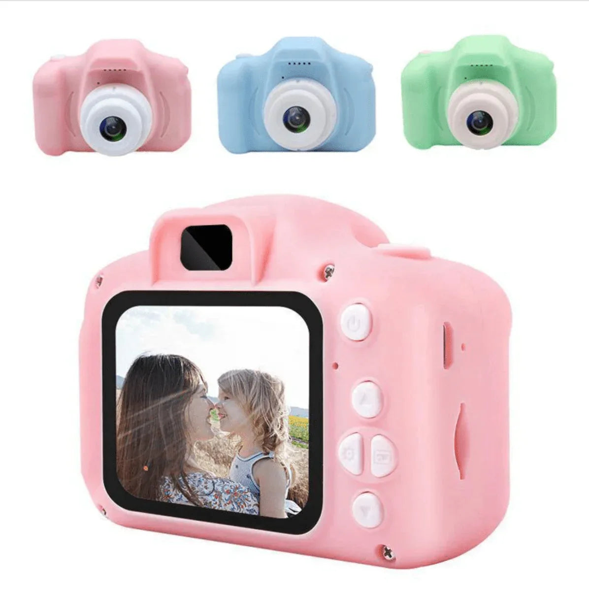 Kids Digital Camera 12MP Shockproof Easy-Use Photo & Video Recorder for Girls Boys Age 3-10 Creative Learning Toy with Multiple Shooting | Thomler