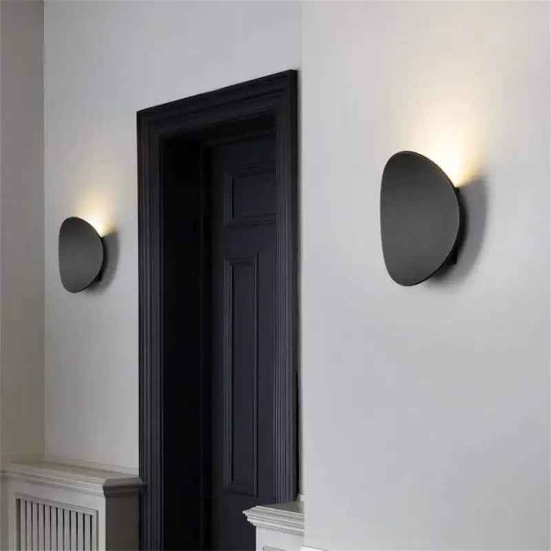 Wall Lamp Aluminium Acrylic 18.0 cm Gold LED Bedroom Hallway Ambient Reading Light Scandinavian Sconce | Thomler