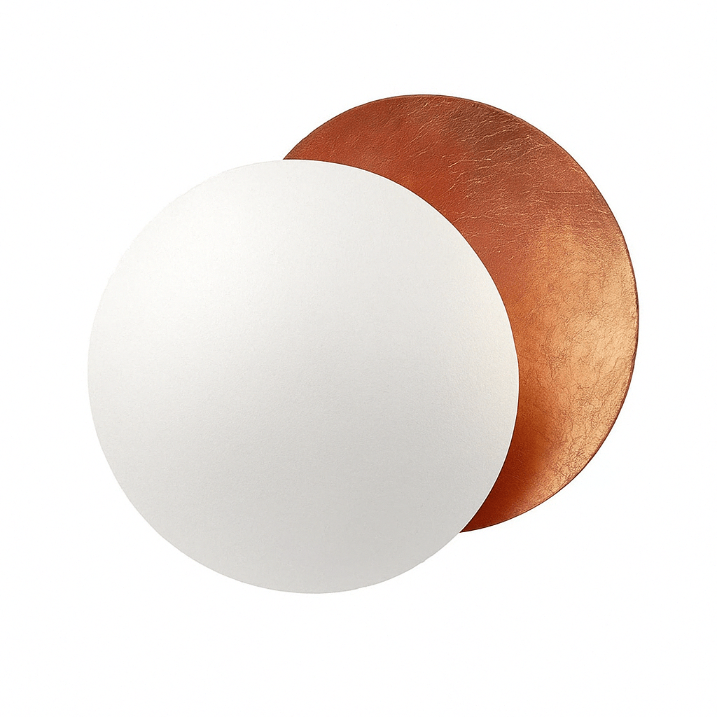 Wandlamp Zonsverduistering Draaibaar Metaal Goud Art Deco LED | Sansoti