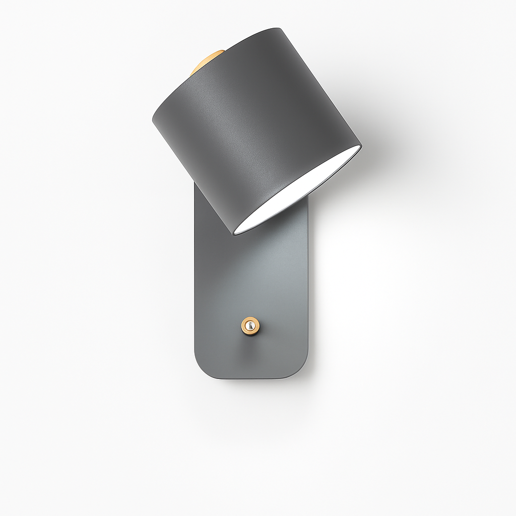 Wall Lamp Metal E27 Up Down Light Bedroom Hallway Reading Sconce Touch Switch Nordic Bedside Lighting | Thomler