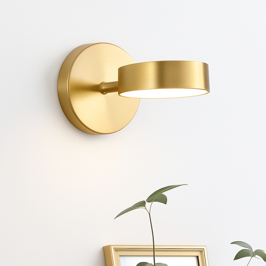 Contemporary Dual-Direction LED Wall Sconce for Bedroom Hallway Reading Nook Accent Lighting | Thomler