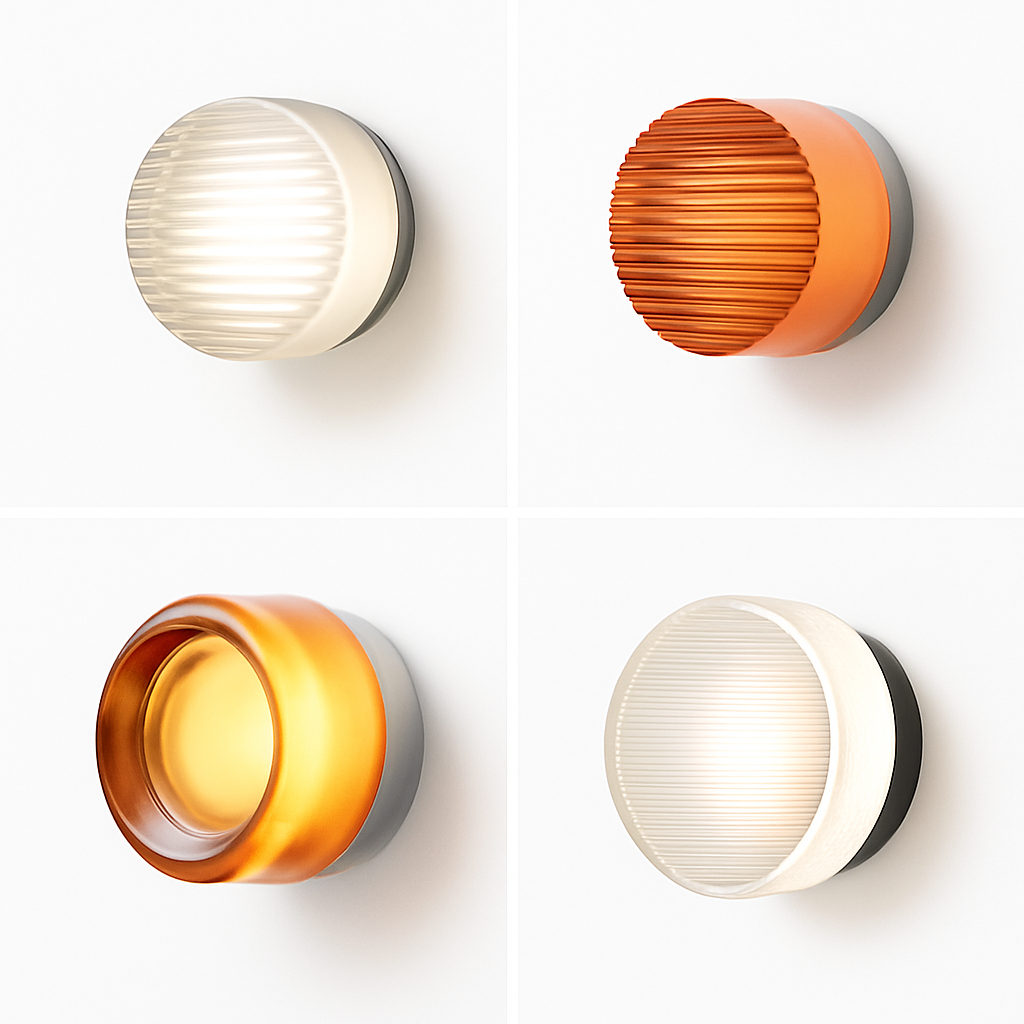 Contemporary Circle LED Wall Sconce for Hallways, Bedrooms, Bathrooms & Living Rooms | Thomler