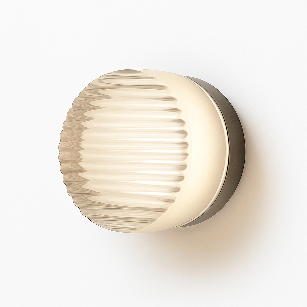 Contemporary Circle LED Wall Sconce for Hallways, Bedrooms, Bathrooms & Living Rooms | Thomler