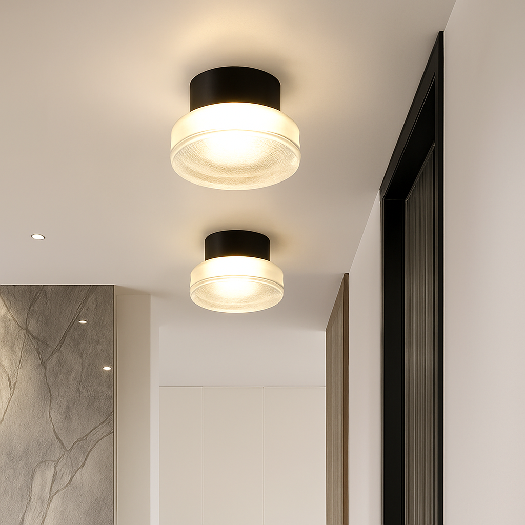 Contemporary Circle LED Wall Sconce for Hallways, Bedrooms, Bathrooms & Living Rooms | Thomler