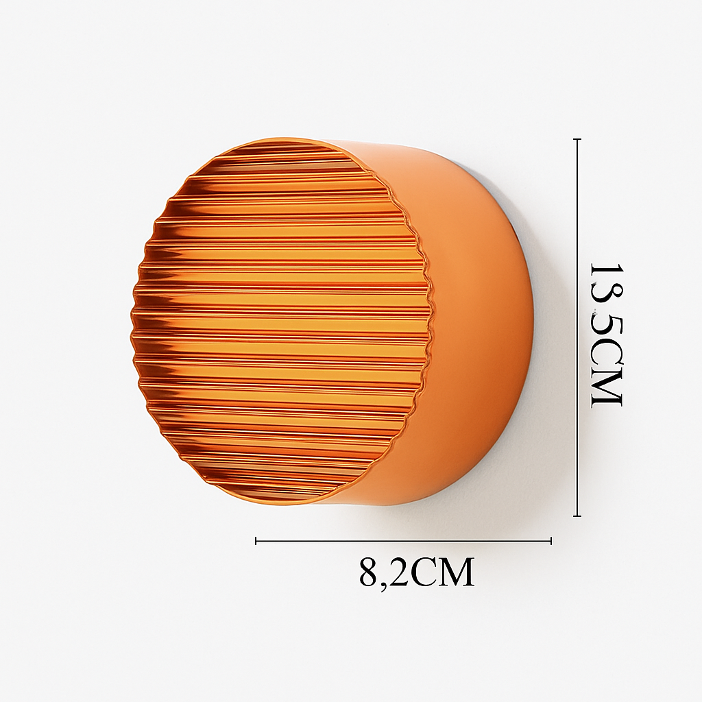 Contemporary Circle LED Wall Sconce for Hallways, Bedrooms, Bathrooms & Living Rooms | Thomler
