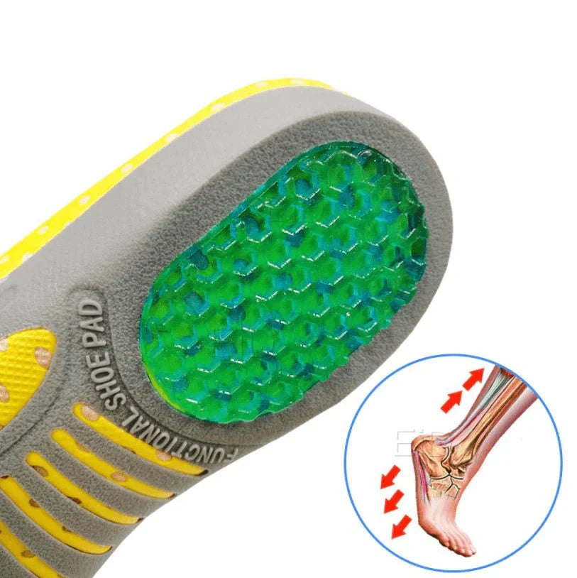 Cushioned Arch Support Insoles with Gel Padding for All-Day Comfort | Thomler