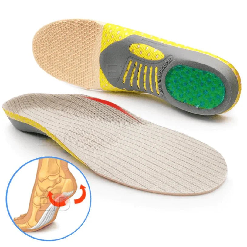 Cushioned Arch Support Insoles with Gel Padding for All-Day Comfort | Thomler