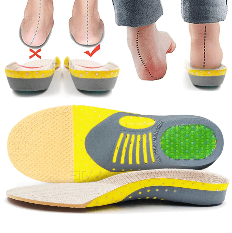 Orthopedic Gel Insoles with Arch Support for Plantar Fasciitis Relief | Thomler
