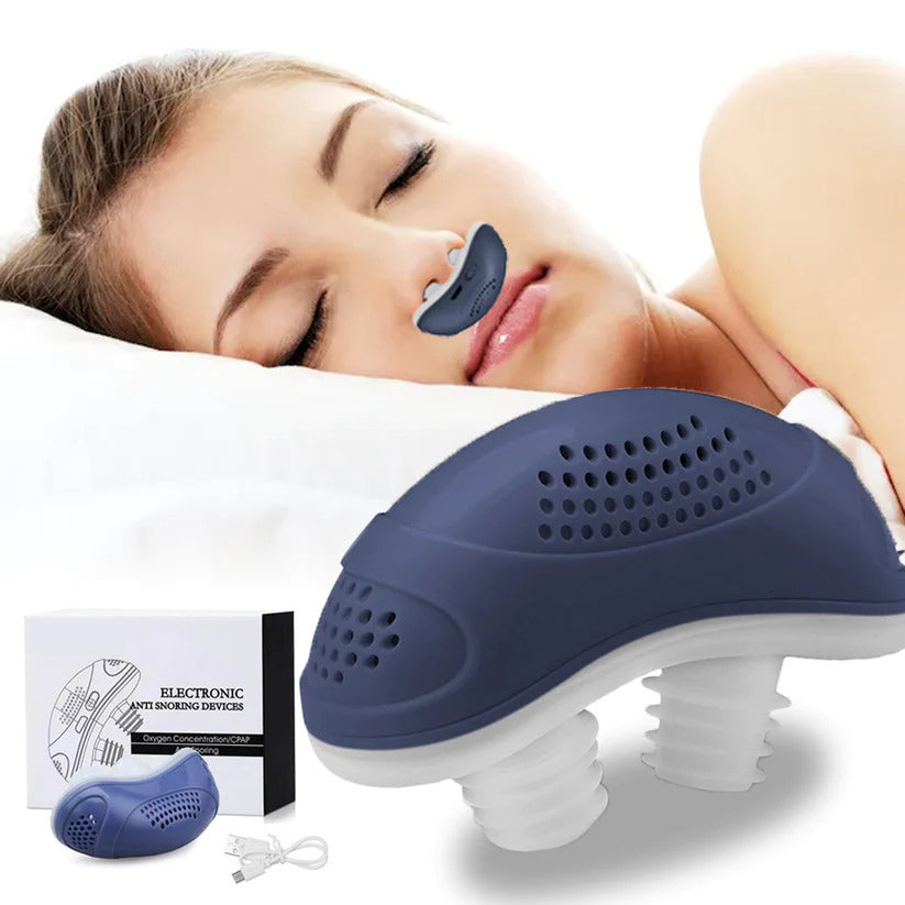 Portable Sleep Aid Device for Snoring Relief & Breathing Support – Travel-Friendly Compact Alternative to CPAP Machines for Home & Trips | Thomler