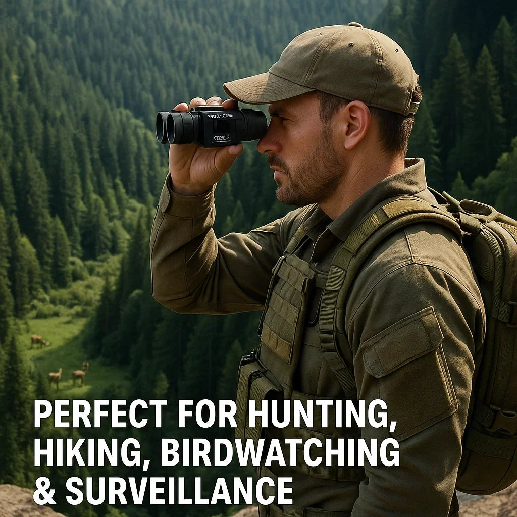 Portable 40×22 Binoculars with Wide Field of View for Travel & Outdoor Adventures | Thomler
