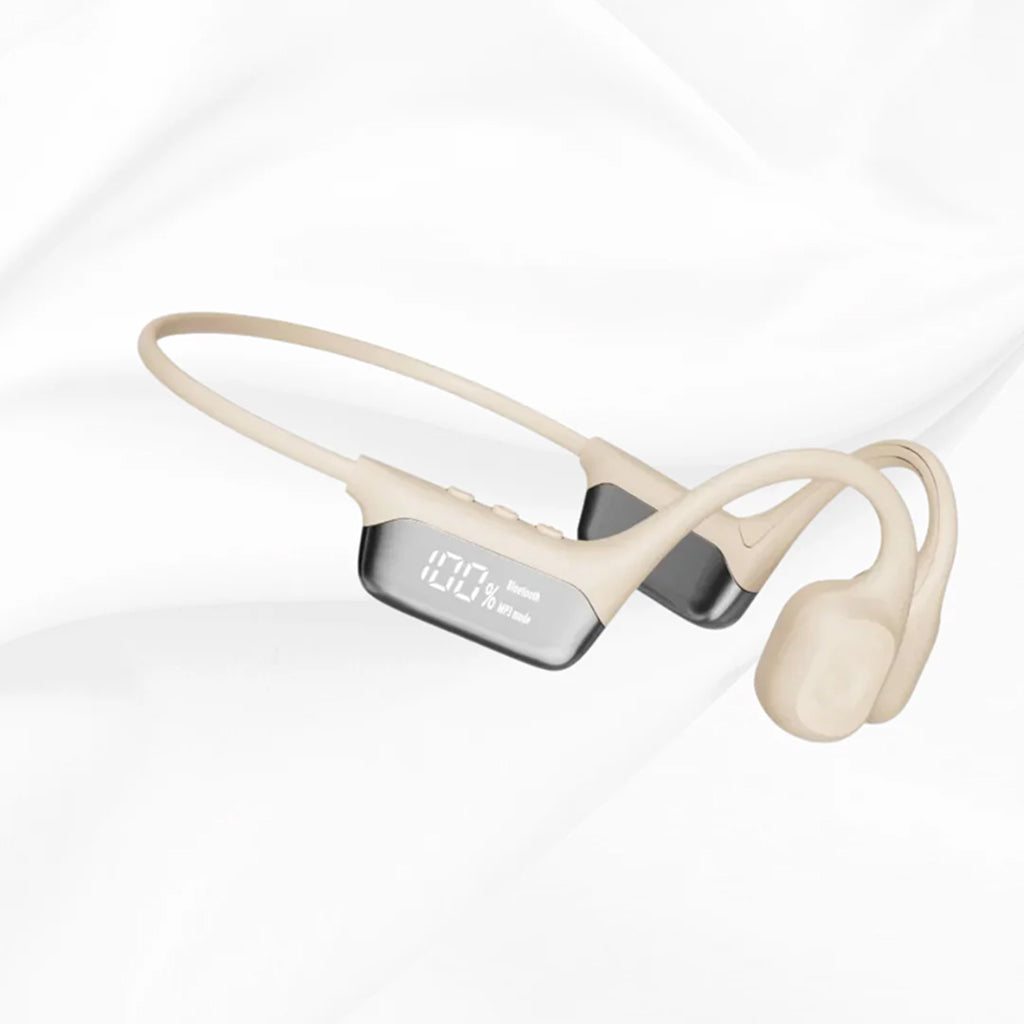 Open-Ear Bone Conduction Wireless Headphones – Lightweight Sport Earphones with 13-Hour Battery, IPX5 Water Resistant for Running, Cycling | Thomler