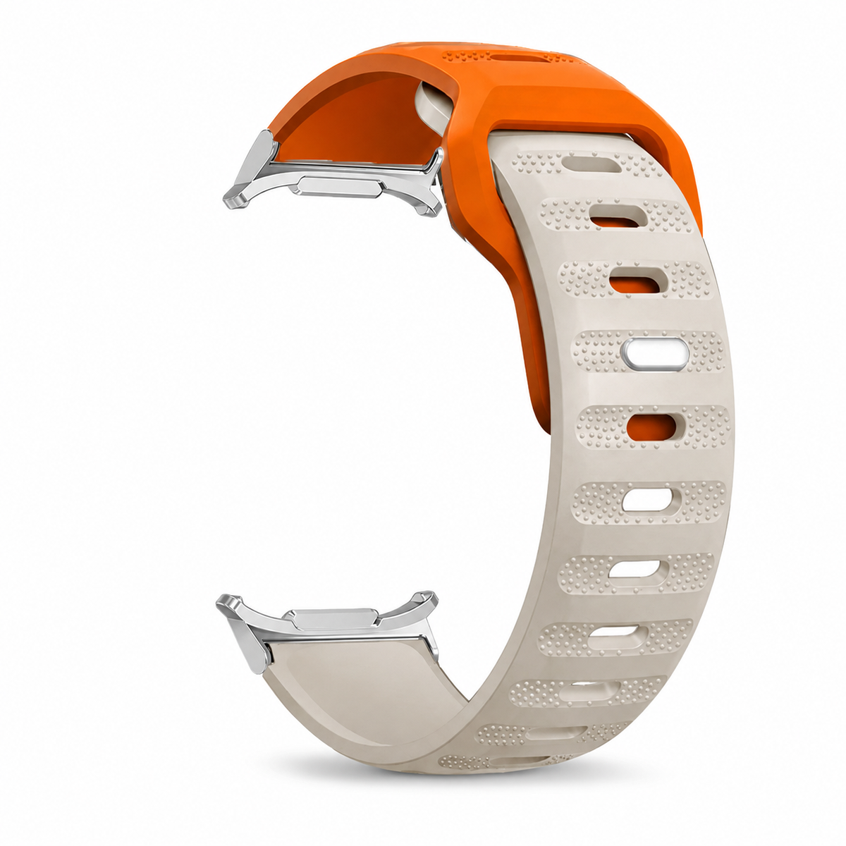 Flexible Silicone Sport Watch Band for Samsung Galaxy Watches – Vented Athletic Design with 13 Colors for 40mm 44mm 46mm 47mm | Thomler