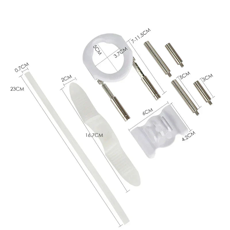 Adjustable Traction Support Device for At-Home Comfort & Natural Enhancement | Discreet Body-Safe System | Thomler