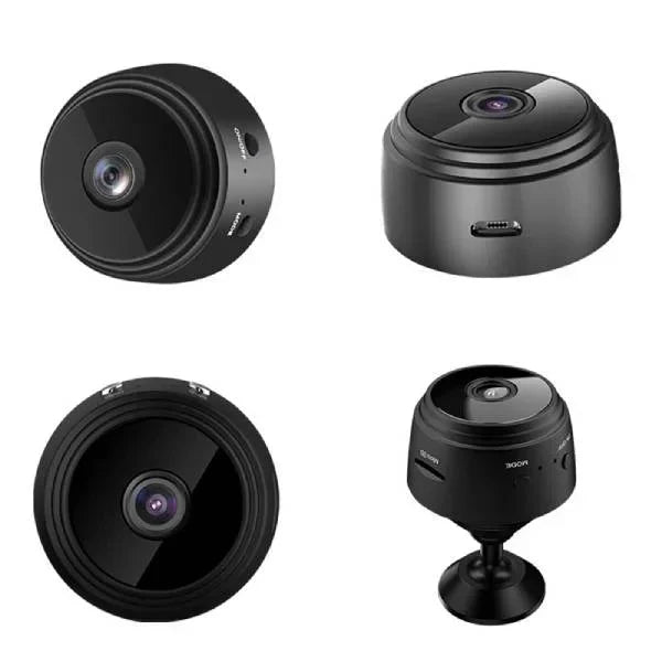 Überwachungskamera Mini – Drahtlos mit Magnet und 360° Drehung