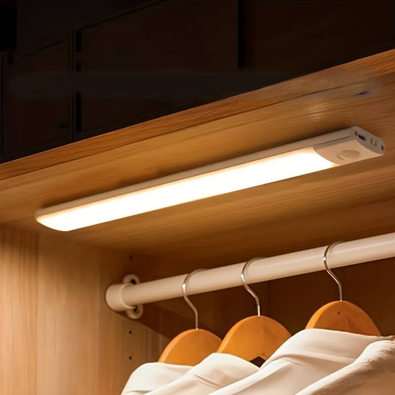 Motion Sensor Light ABS 8.0 cm Wireless USB Rechargeable Closet Hallway Night Lamp | Thomler