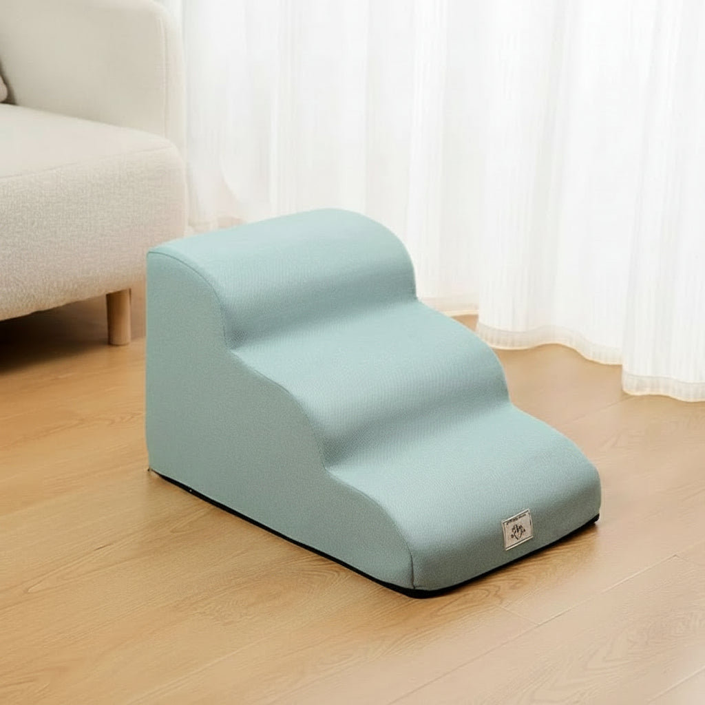 Cushioned Step Ramp for Small Dogs & Senior Pets – Indoor Furniture Access | Thomler