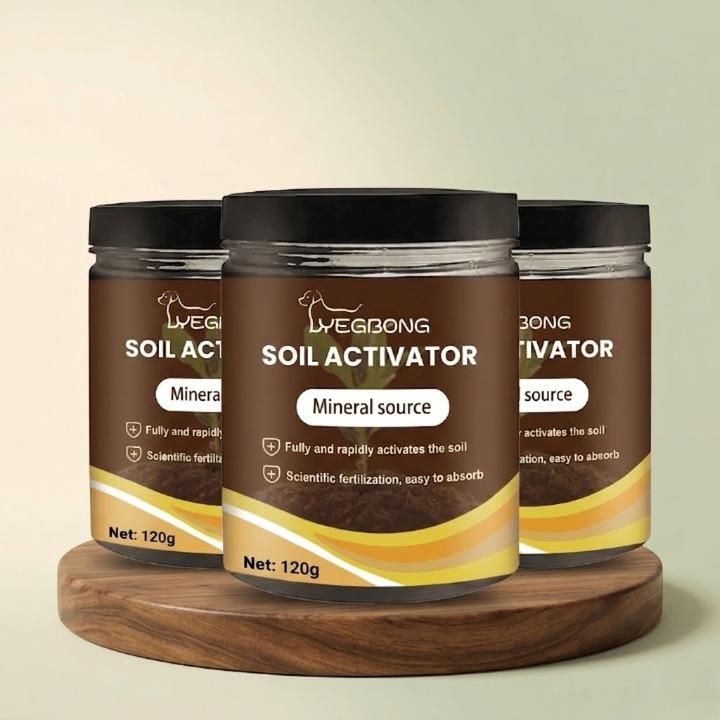 Water-Soluble Soil Activator for Houseplants, Vegetables & Gardens – pH Balancing Plant Food Concentrate 3-Pack | Thomler