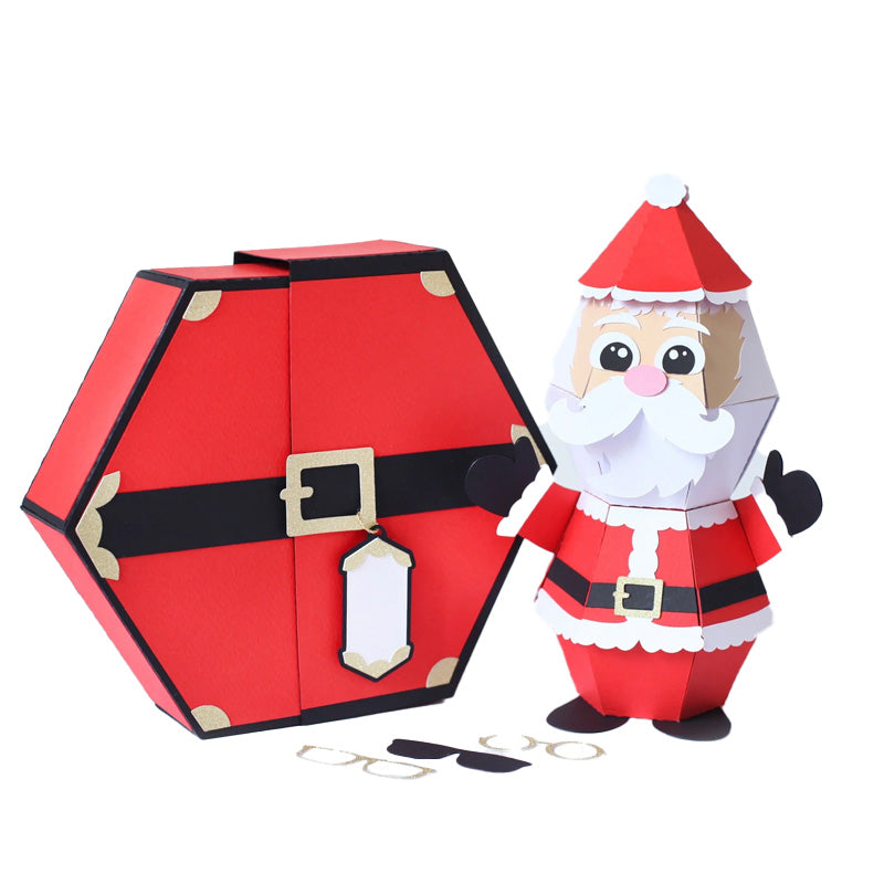 Santa Claus 3D Pop-Up Surprise Card for Christmas Pranks and Holiday Fun | Thomler