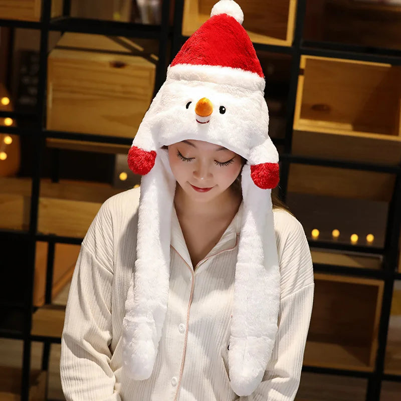 Festive Holiday Character Hat - Soft Padded Winter Headwear for Parties & Photos | Thomler