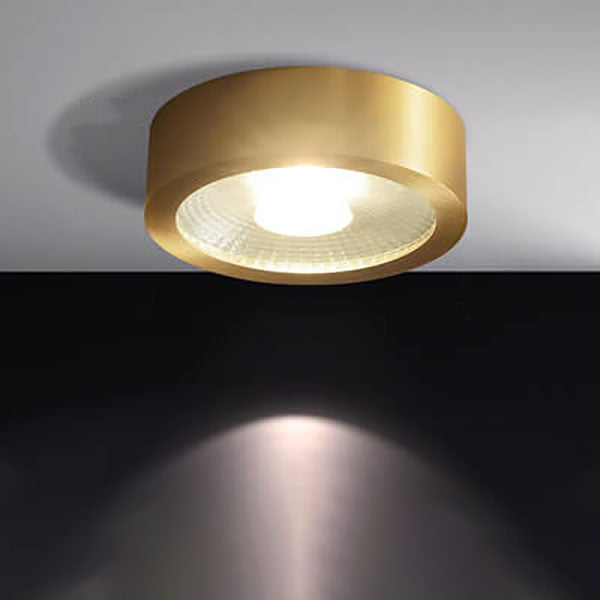 Slim-Profile Circular LED Ceiling Light – Brushed Copper Finish for Entryways, Bedrooms & Living Rooms | Thomler