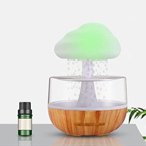 Tabletop Mist Maker with Gentle Glow – Waterfall Effect Humidifier for Aromatherapy & Ambient Lighting | Thomler
