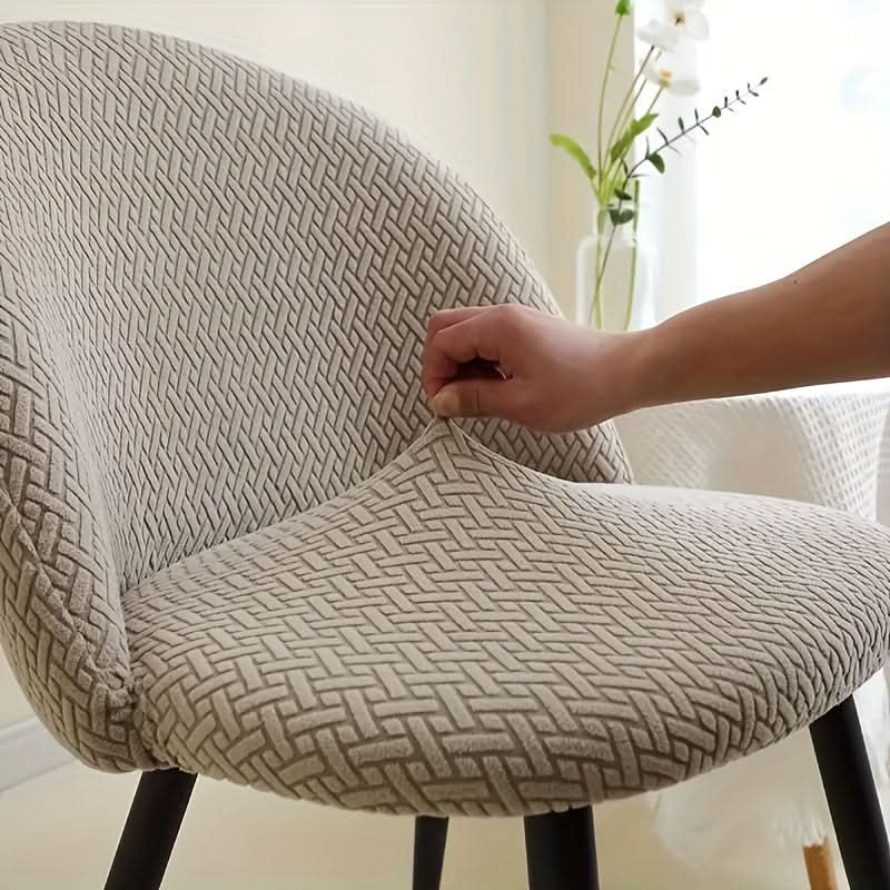 Stretch Dining Chair Slipcovers - Removable Washable Seat Protectors for Kitchen & Dining Room Furniture, Fitted Elastic Chair Covers for | Thomler