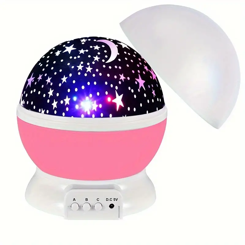 Galaxy Night Light Projector with Music & Rechargeable LED for Kids Room, Bedroom Ceiling & Wall Display | Thomler