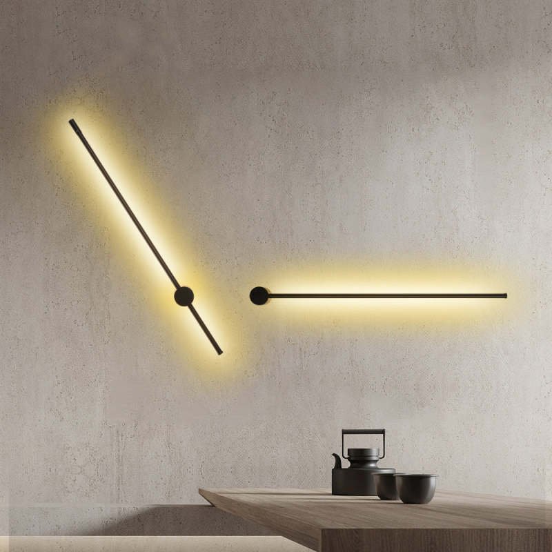 Sleek Linear LED Wall Sconce for Bedroom & Living Room – Modern Minimalist Design | Thomler