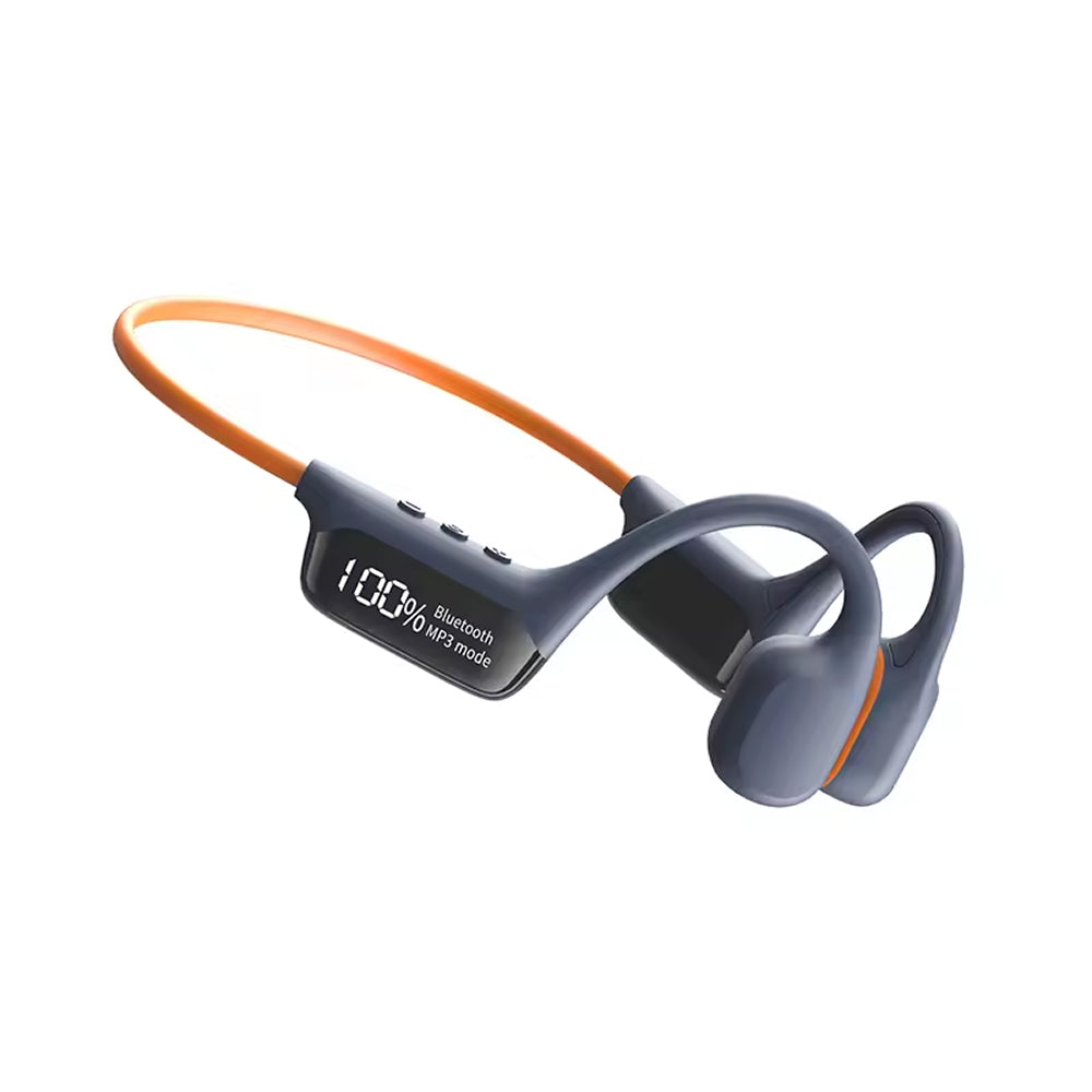 Waterproof Bone Conduction Swimming Headphones 32GB Storage IPX8 Rated for Pool Diving Ocean Sports Bluetooth 5.4 Open-Ear Audio | Thomler