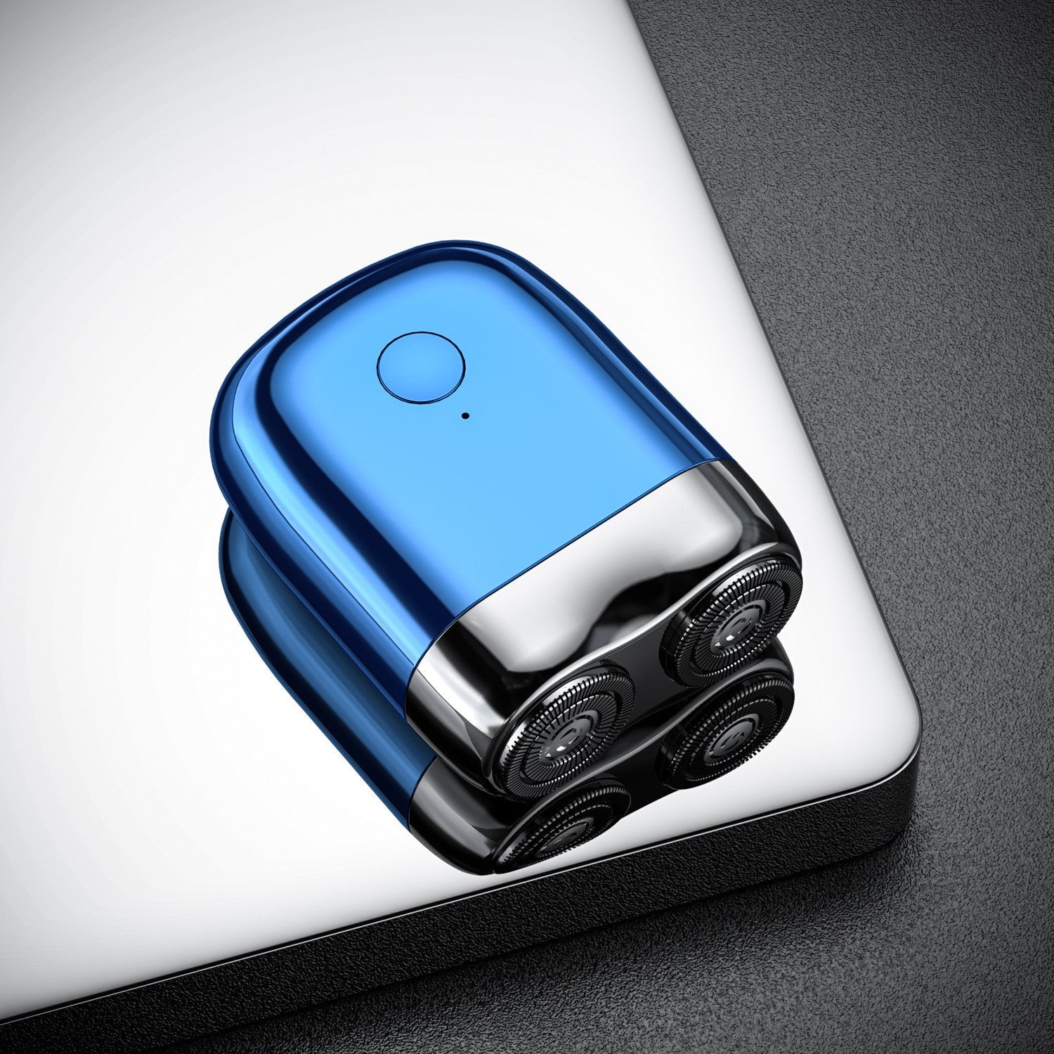 Compact USB Rechargeable Travel Shaver for Men | Cordless Electric Razor for Face & Head | Portable Grooming Kit for Quick Touch-Ups | Thomler