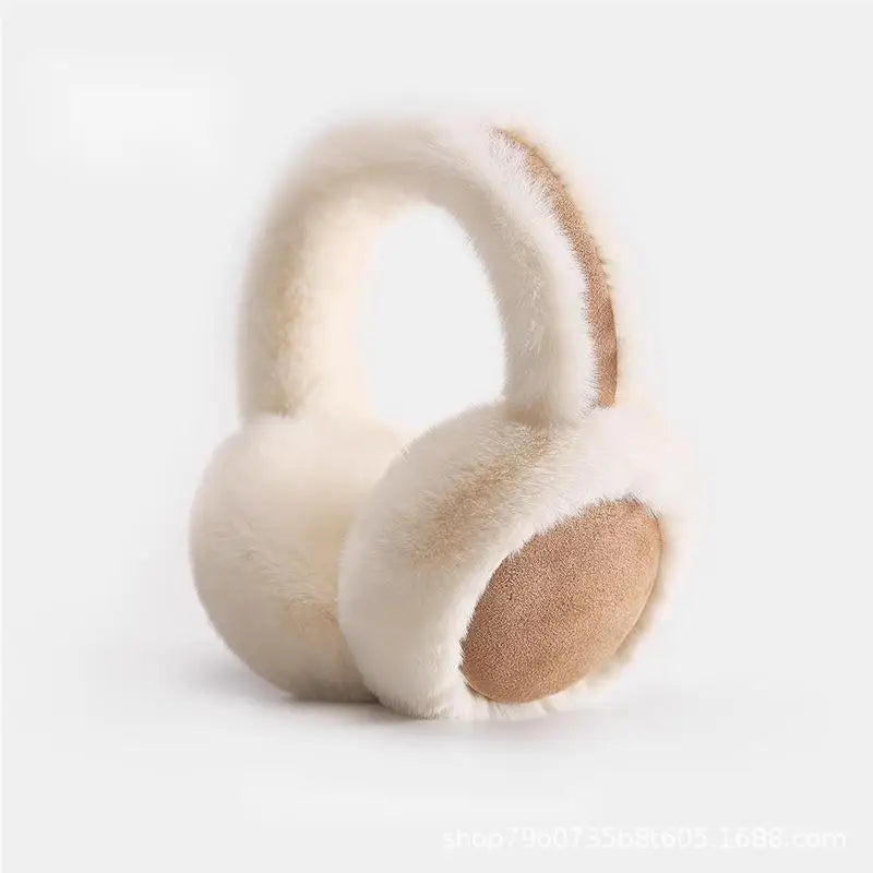 Faux Fur Ear Warmers – Adjustable Fleece Headband for Cold Weather Protection | Thomler