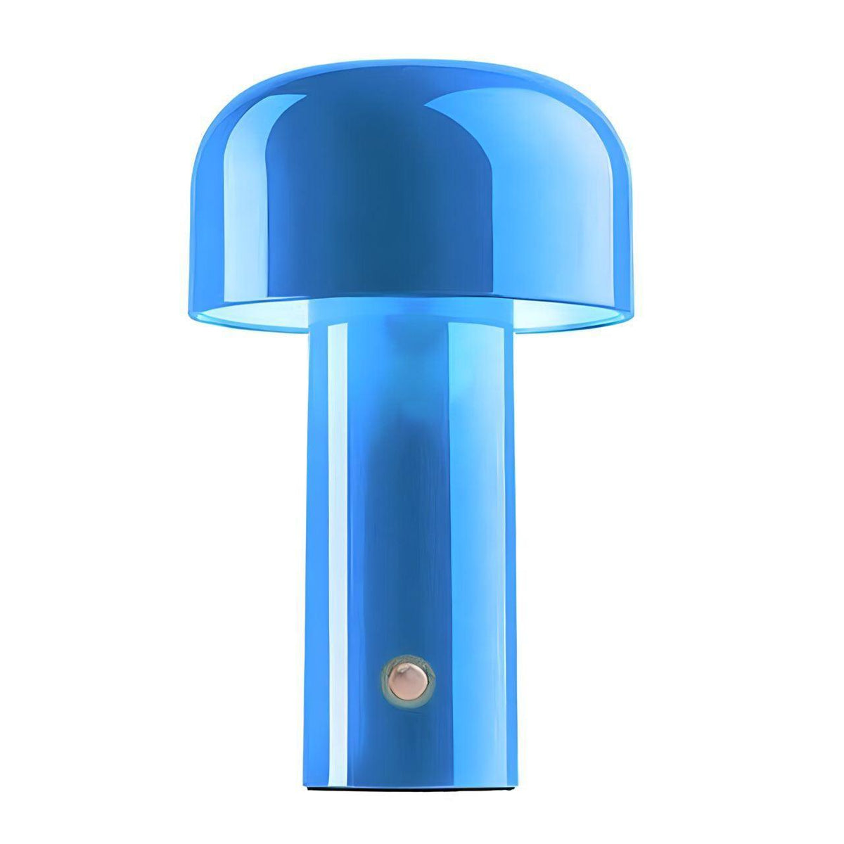 Cordless LED Mushroom Lamp – Rechargeable Ambient Desk Light with Dome Shade for Bedroom, Living Room & Dining | Thomler