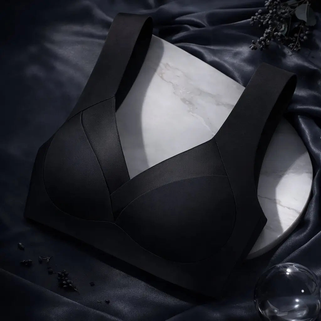 Wireless Comfort Lift Bra for Women – Seamless Push-Up Design with Gentle Support for All-Day Wear | Thomler