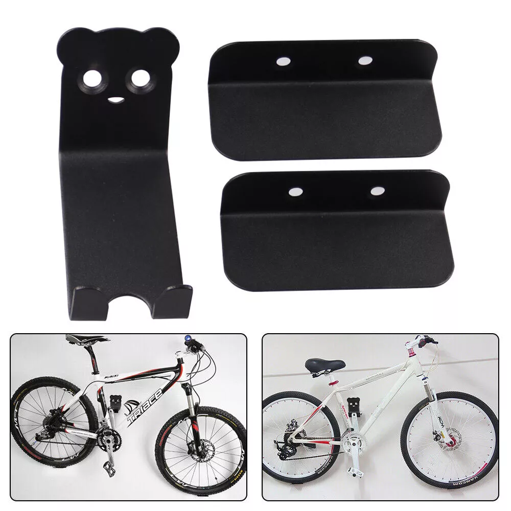 Wall-Mount Bike Hanger with Pedal Hook & Tire Cradles for Garage, Home & Apartment Storage | Thomler