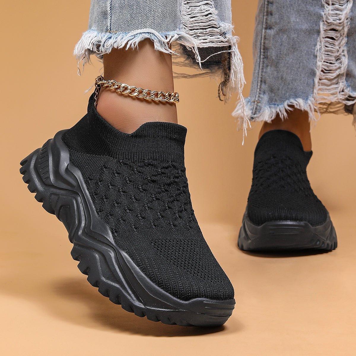 Cushioned Arch-Support Slip-On Sneakers for Women & Men – Lightweight Walking Shoes with Plush Foam Sole, Hands-Free Design for All-Day | Thomler