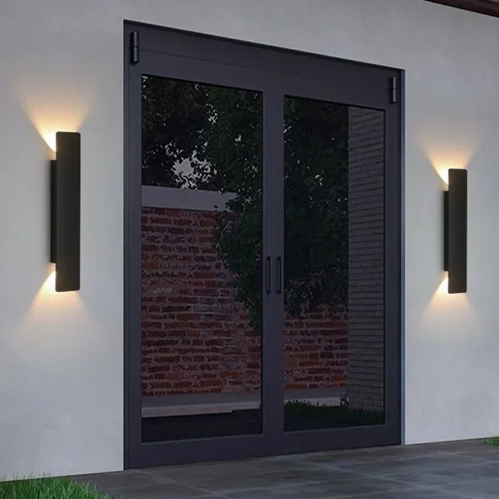 Outdoor LED Wall Sconce Aluminum Waterproof Fixture for Garden Patio Entryway Exterior House Lighting 6W 18W 24W | Thomler