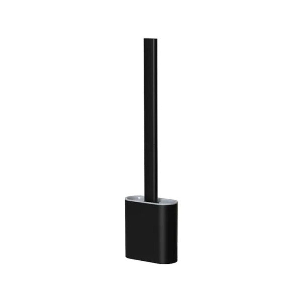 Flexible Silicone Toilet Brush with Holder and Wall Mount for Modern Bathrooms | Thomler