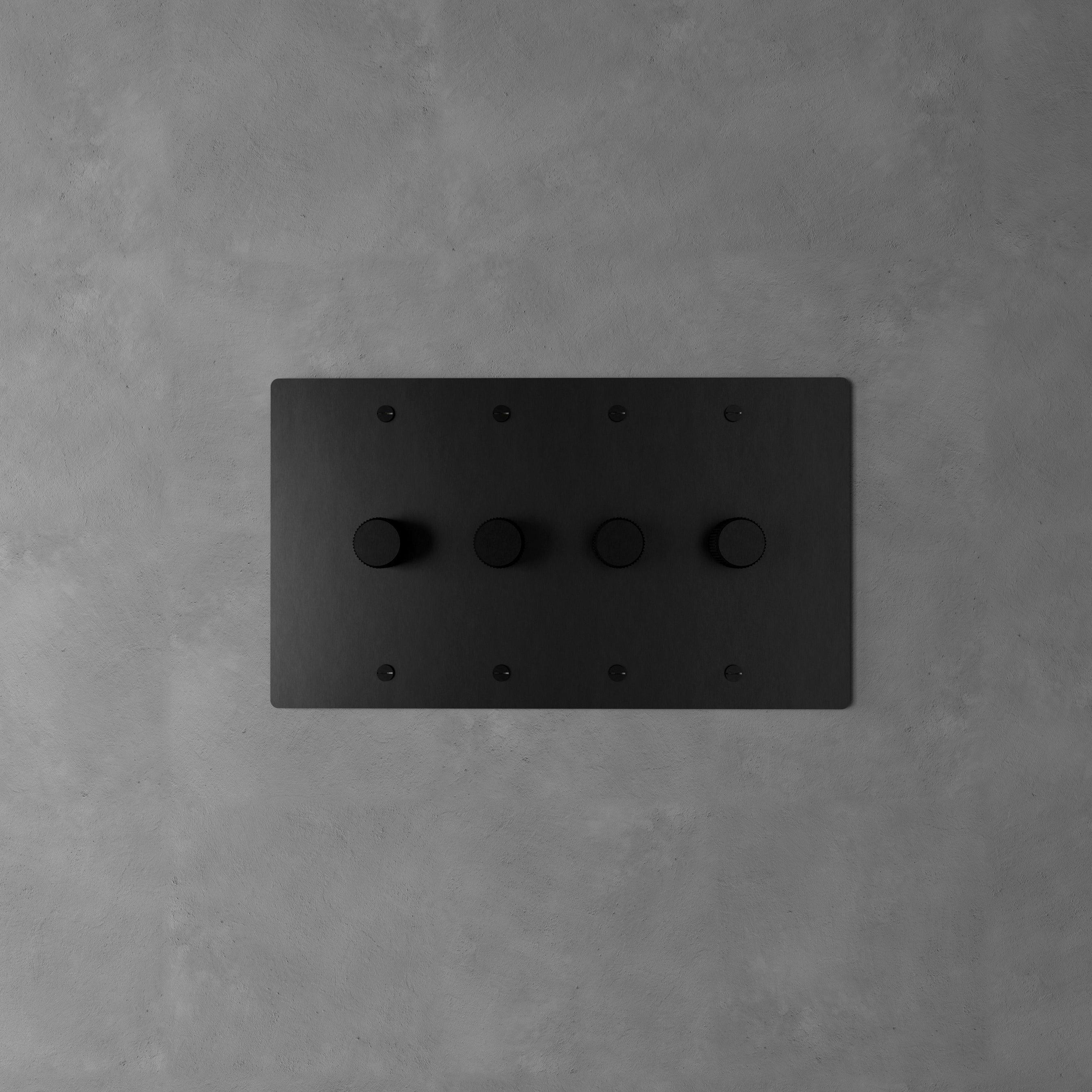 Dimmer Switch Brass Rotary Knob Stepless Indoor Wall Lighting Control Modern Home Decor Panel | Thomler