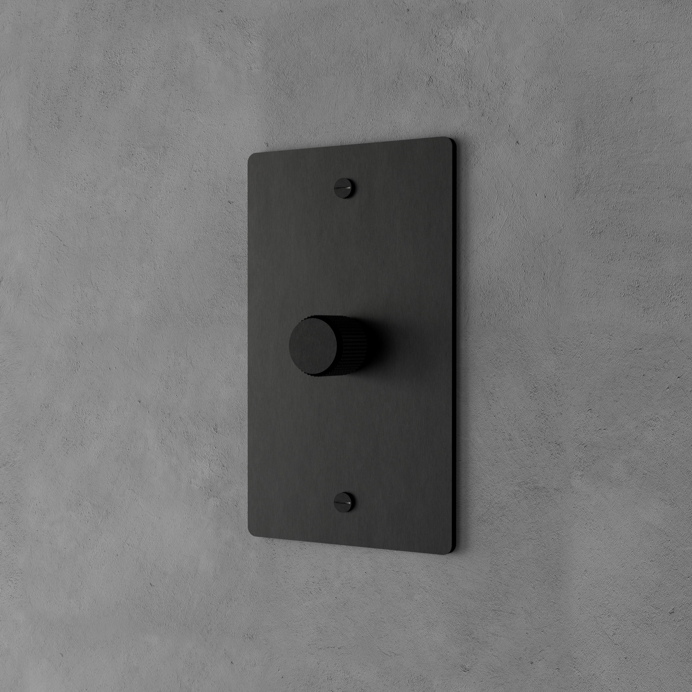 Dimmer Switch Brass Rotary Knob Stepless Indoor Wall Lighting Control Modern Home Decor Panel | Thomler