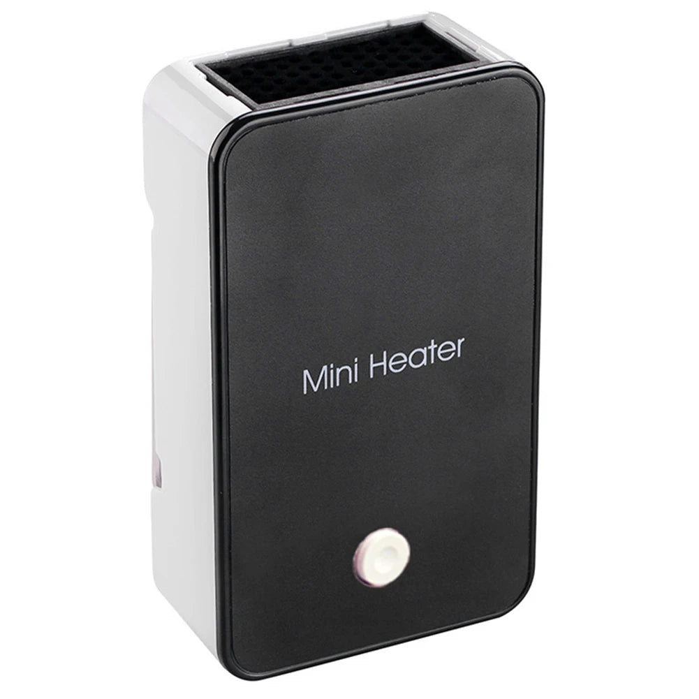 Desktop Personal Space Warmer with Overheat Safety – Compact 50W Fan Heater for Desk, Bedroom & Dorm – Adjustable Angle PTC Ceramic | Thomler