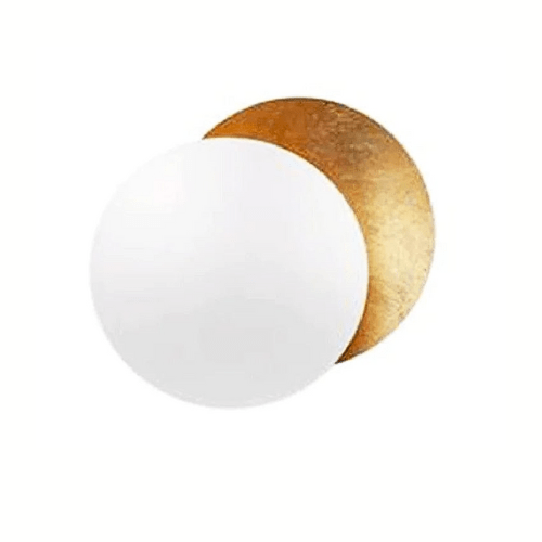 Wandlamp Zonsverduistering Draaibaar Metaal Goud Art Deco LED | Sansoti