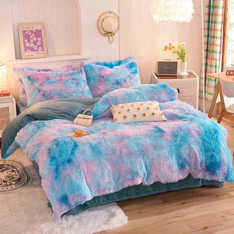 Ultra-Soft Sherpa Fleece Comforter Set – Plush Cloud-Like Warmth for Winter Nights | Thomler