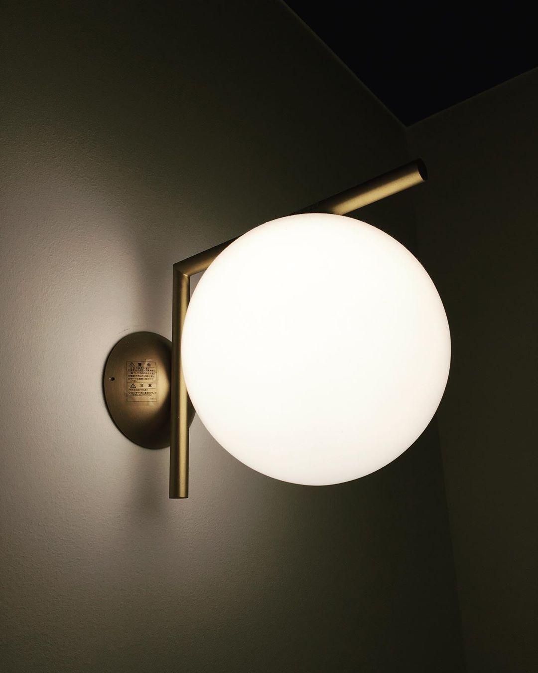 Handblown Opal Glass Wall Sconce – Modern Minimalist Wall Light Fixture with Metal Base | Thomler