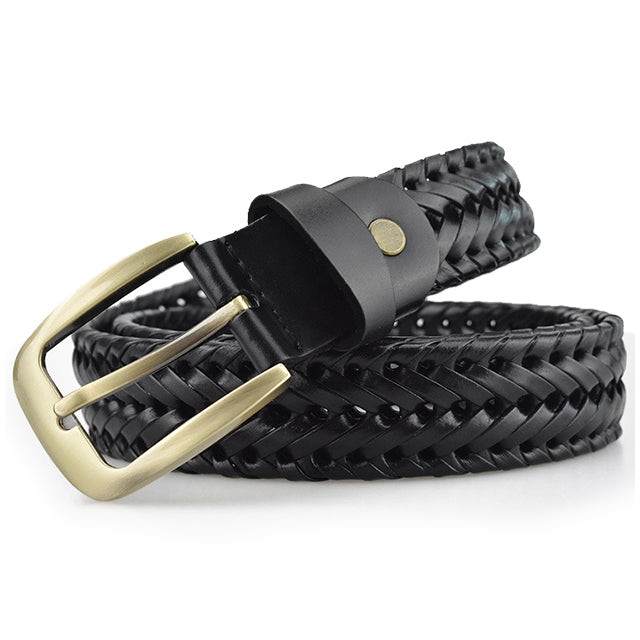Woven Genuine Cowhide Accessory – Water-Resistant, Scratch-Proof Everyday Wear for Men & Women | Thomler