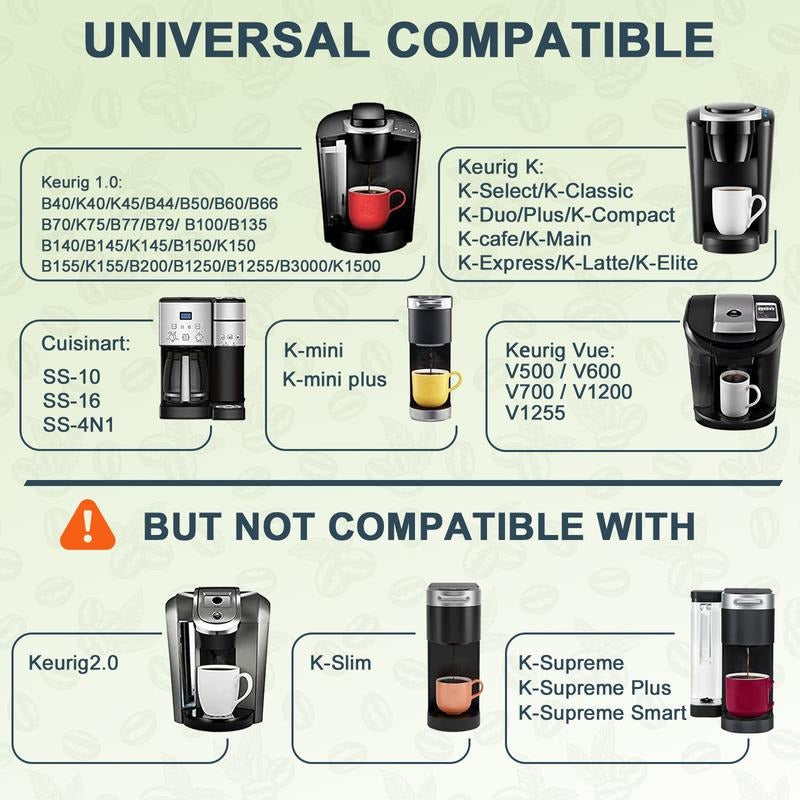 Reusable Coffee Capsule 10–11 g Stainless Steel Refillable Pod For Ground Coffee Tea Cocoa Eco Brewing | Thomler