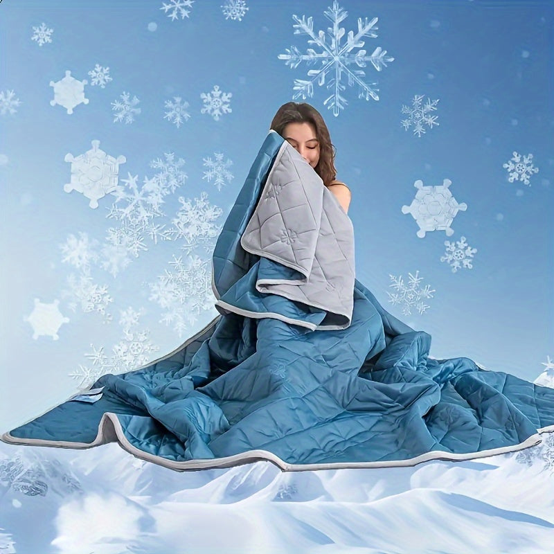 Reversible Summer Comforter – Lightweight Quilted Bedspread for Year-Round Cooling Comfort in Twin Queen King Sizes | Thomler