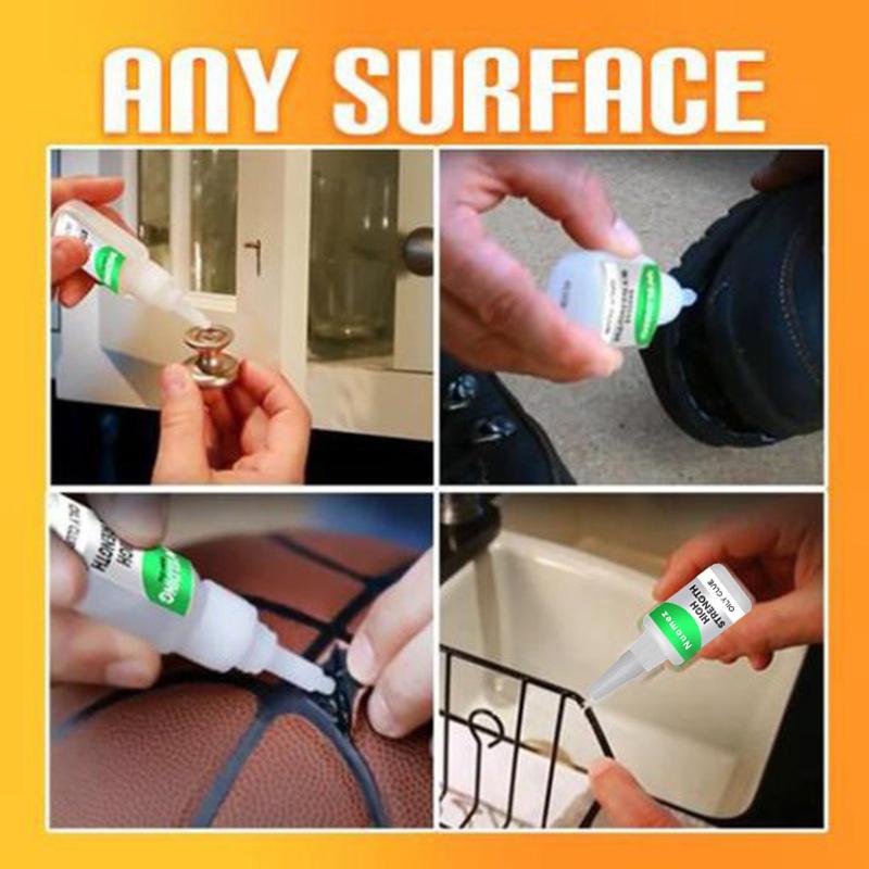 Industrial-Strength Adhesive for Glass, Ceramic, Plastic, Leather & More – Fast-Drying All-Purpose Bonding Solution for Household Repairs | Thomler