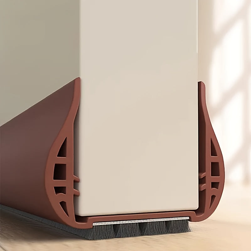 Door Draft Blocker Adjustable Under Door Seal Strip for 1.4-2.2 Inch Thick Doors Insulated Foam Noise Reducer Energy Saver Indoor Outdoor | Thomler