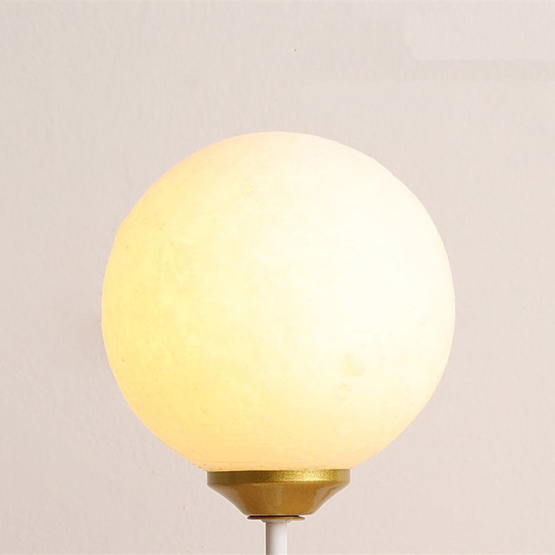 Bear with Balloon Wall Sconce Light for Kids Room Nursery Bedroom Playroom Resin Animal Design Accent Lighting White Blue Pink | Thomler